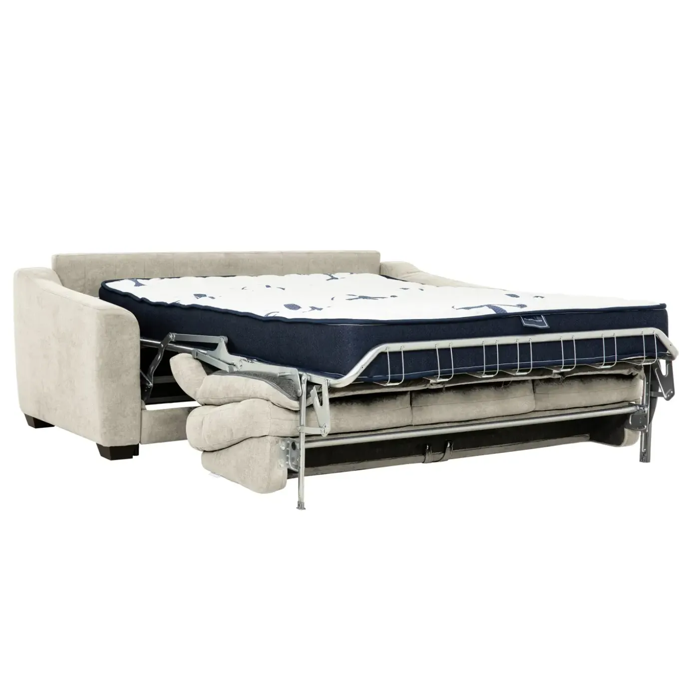 Luca Stearns & Foster Queen Sleeper Sofa with 8" Mattress