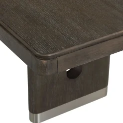 Lumen Extendable Pedestal Dining Table & 6 Side Chairs