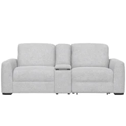 Luna 3pc Reclining Console Love
