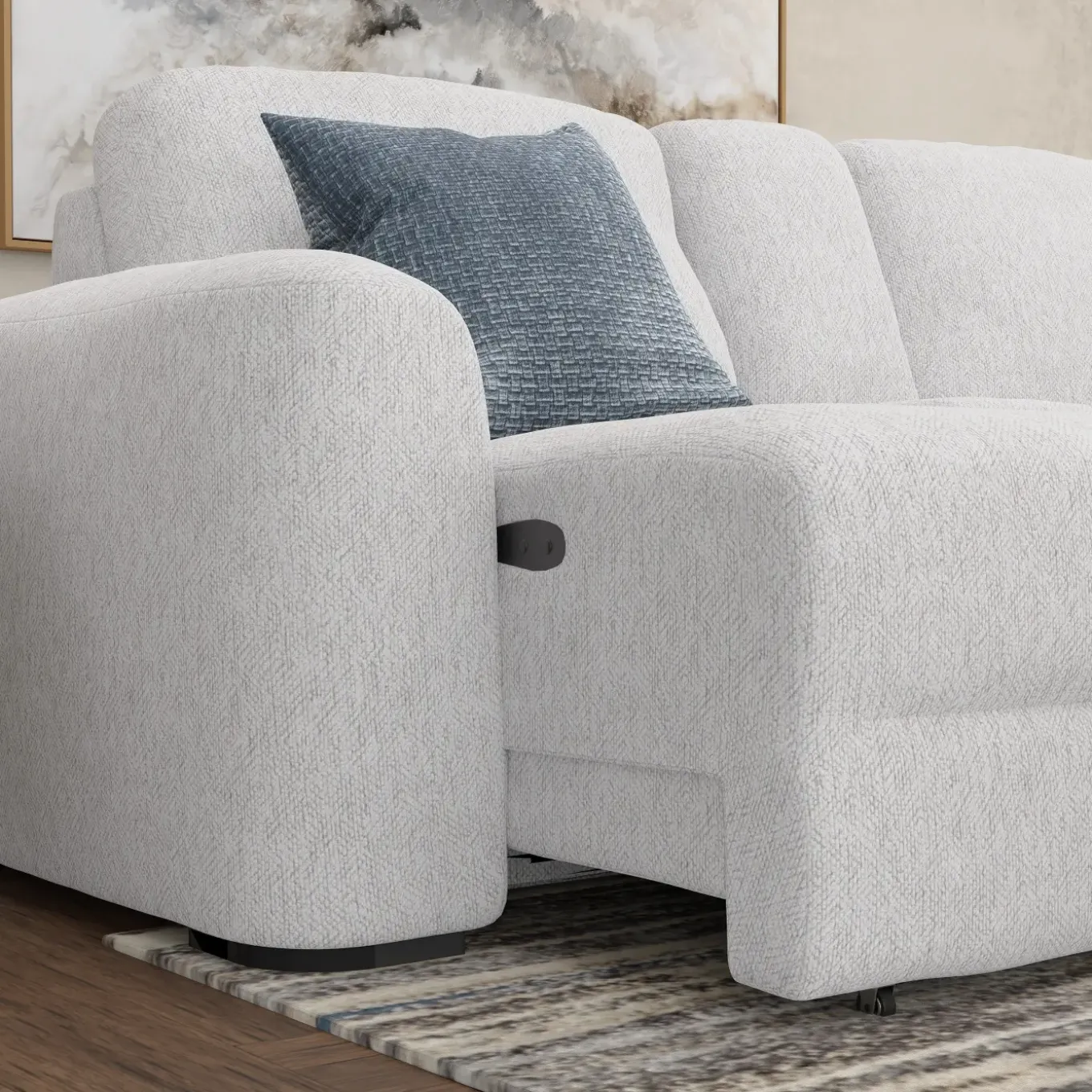 Luna 7pc Sectional with RAF Chaise
