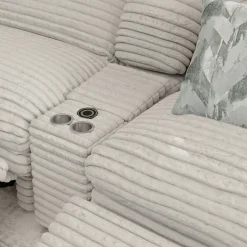 Lush 6pc Left Chaise Power Sectional