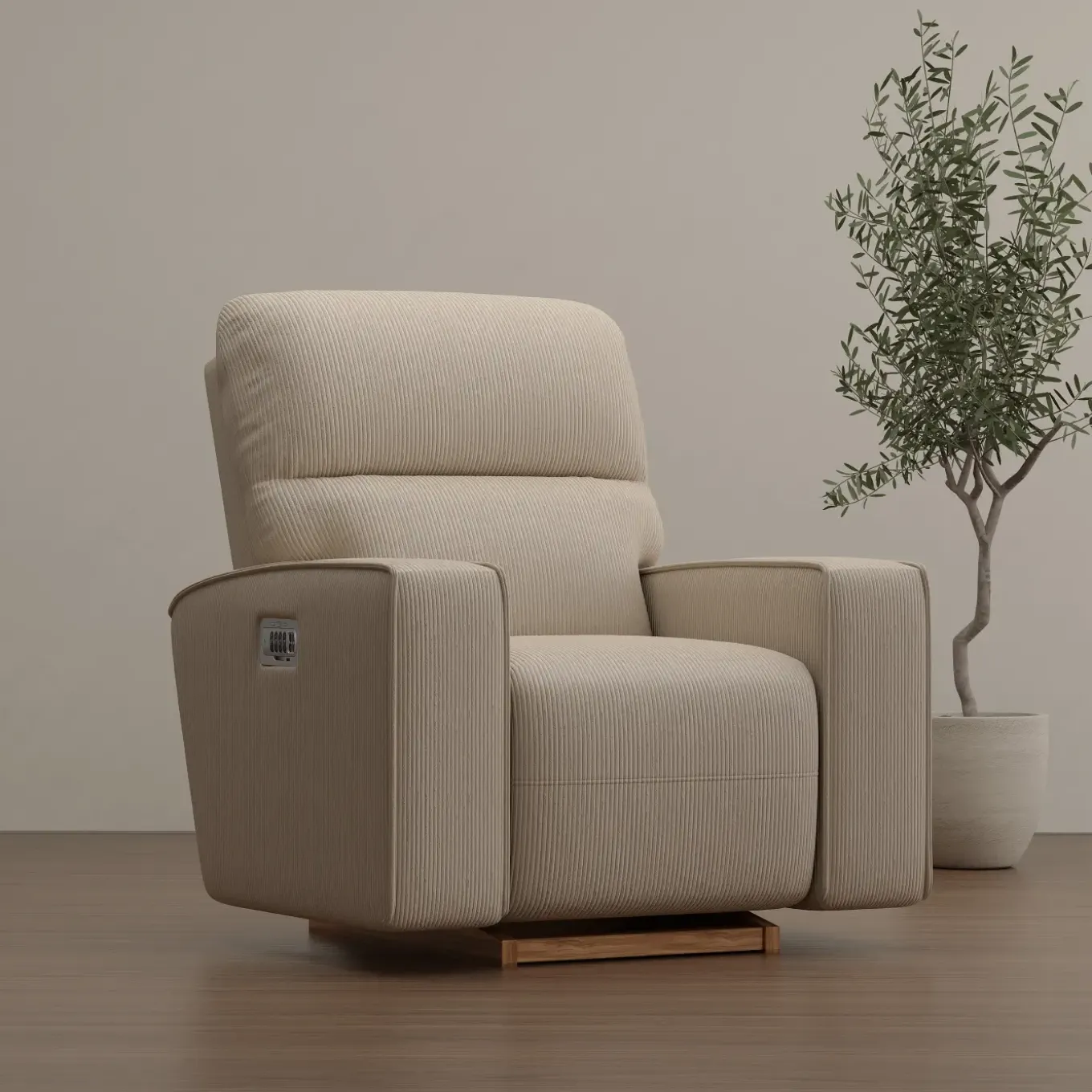 Maddox Power Rocker Recliner with Lumbar