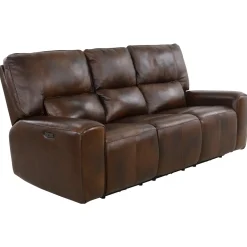 Malone Brown Reclining Living Room Set