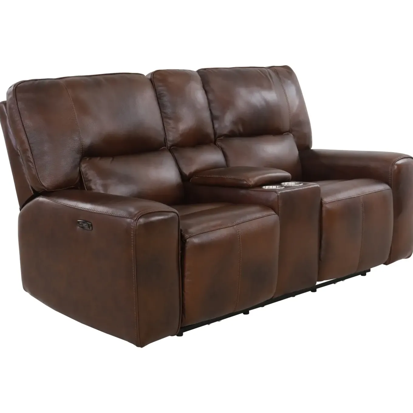 Malone Brown Reclining Living Room Set