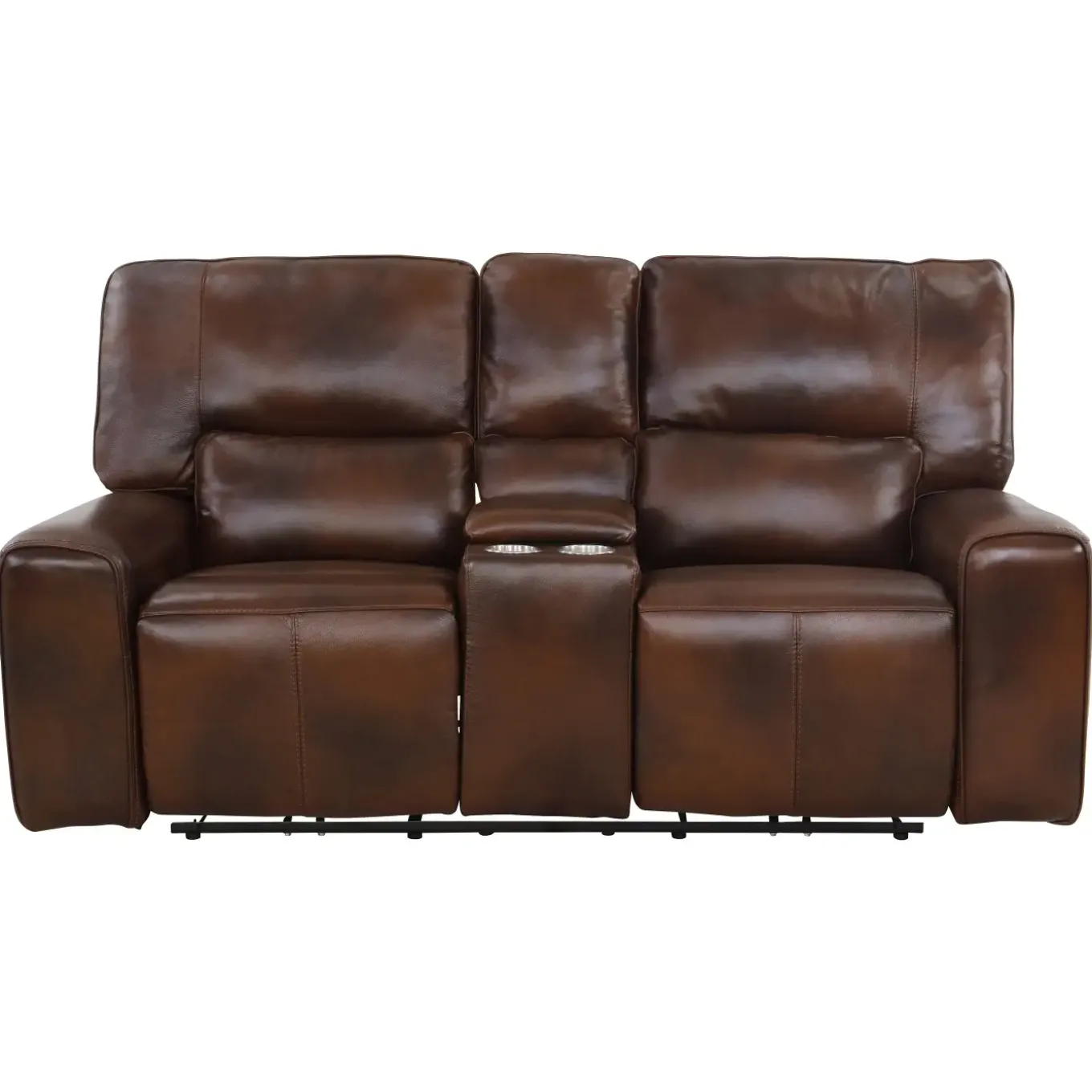 Malone Brown Reclining Living Room Set
