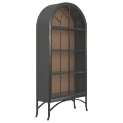 Marbella-New! Cabinet with Glass Doors