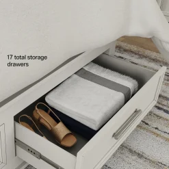 Mayfair Ivory Storage Bedroom Set