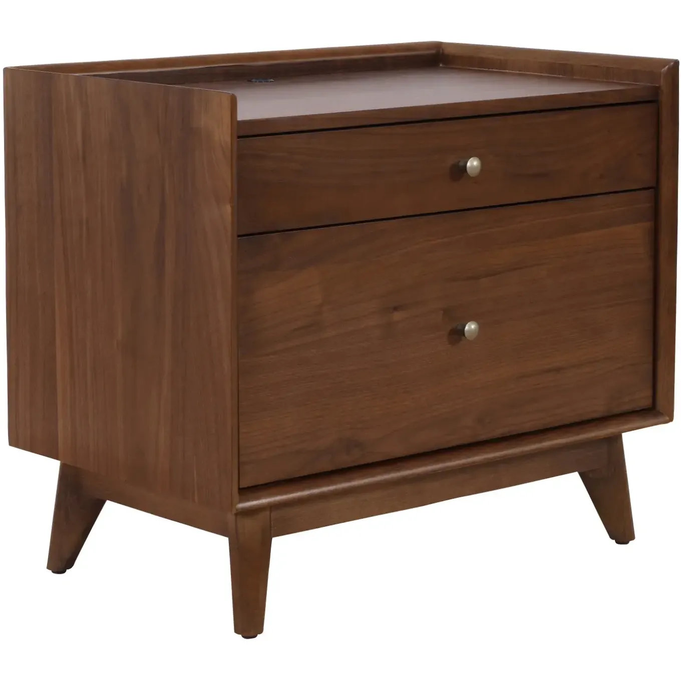 Minetta 2 Drawer Nightstand With USB