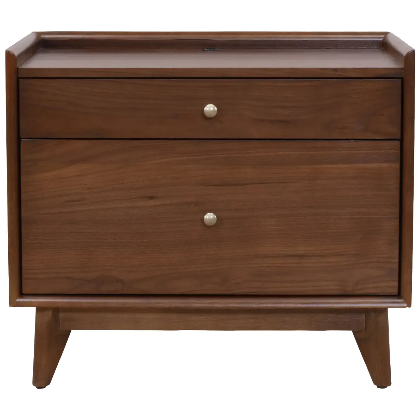 Minetta 2 Drawer Nightstand With USB