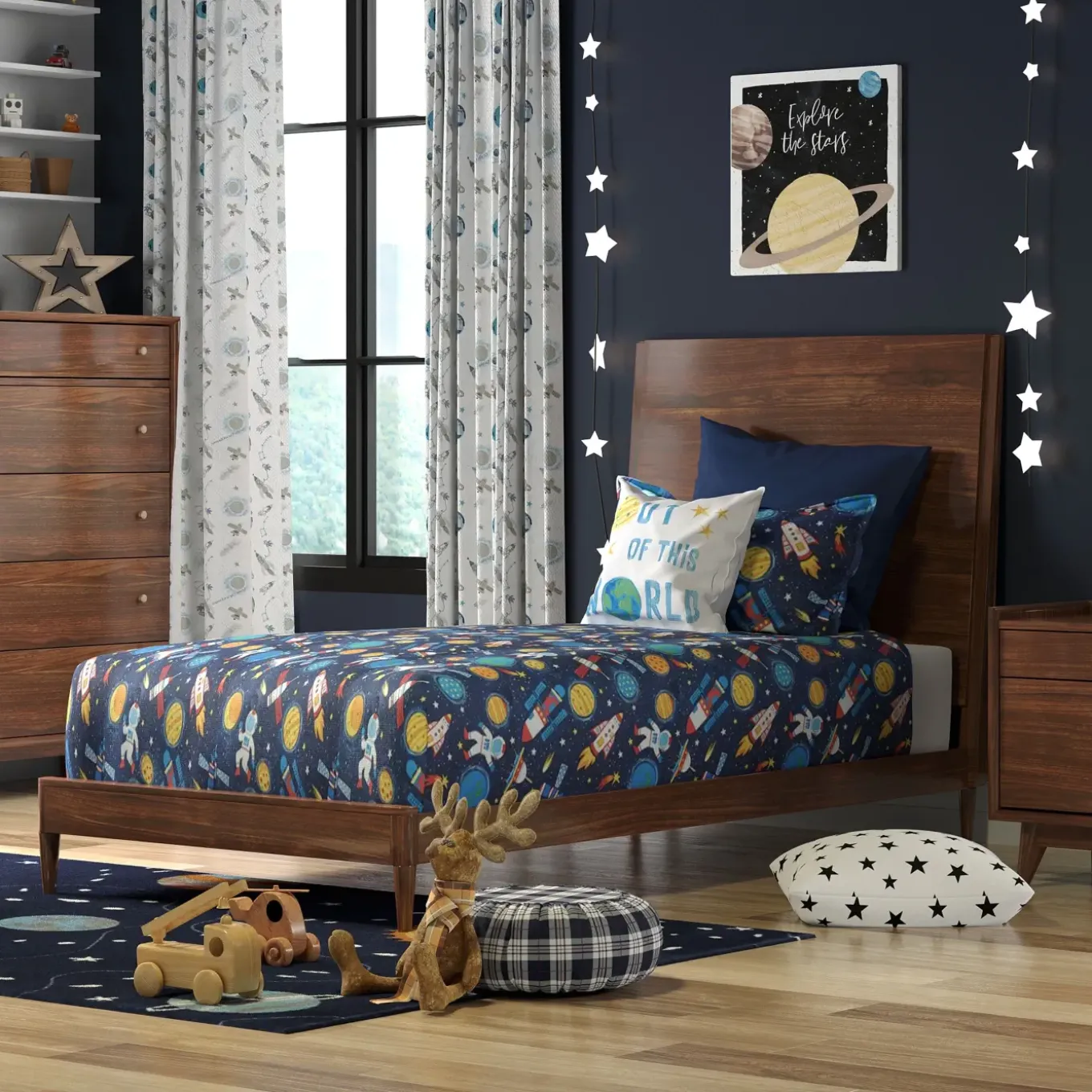 Minetta Walnut Youth Bed