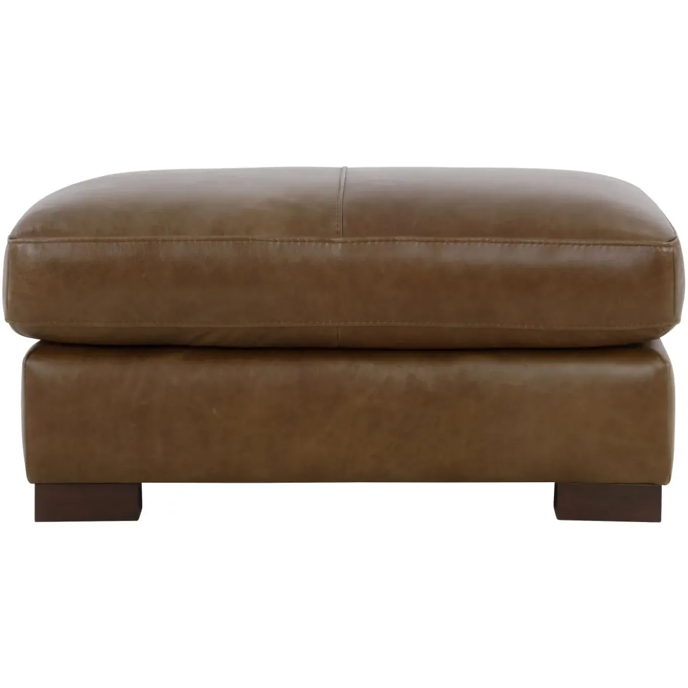Monarch Leather Ottoman