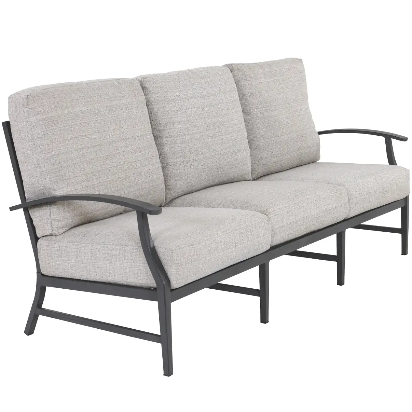 Monterey Outdoor Living Set 2pc Set: Outdoor Sofa & Glider Loveseat