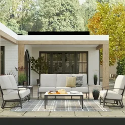 Monterey 3pc Set: Outdoor Sofa, Glider Loveseat & Glider Chair