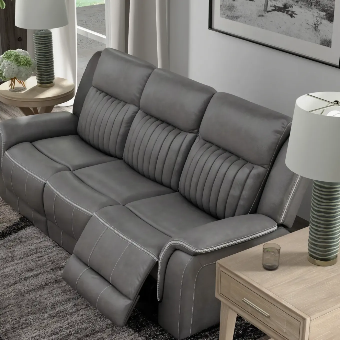 Myers Buy the Power Reclining Sofa, Get the Power Reclining Loveseat Free