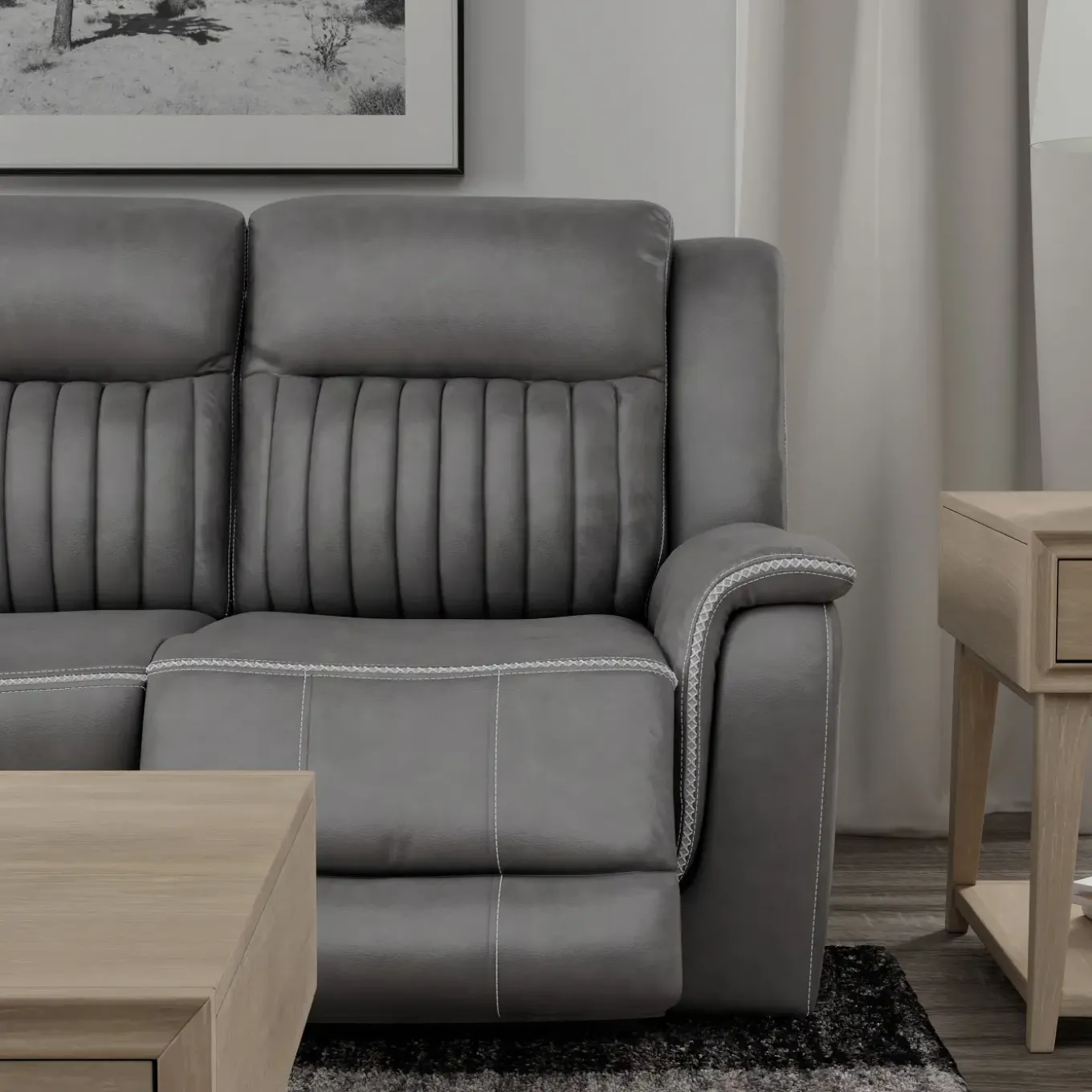 Myers Buy the Power Reclining Sofa, Get the Power Reclining Loveseat Free