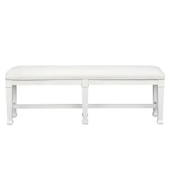 Newport Bench With Upholstered Seat