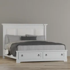 Newport California King Upholstered Storage Bed