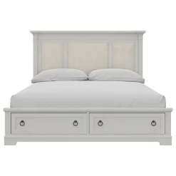 Newport California King Upholstered Storage Bed
