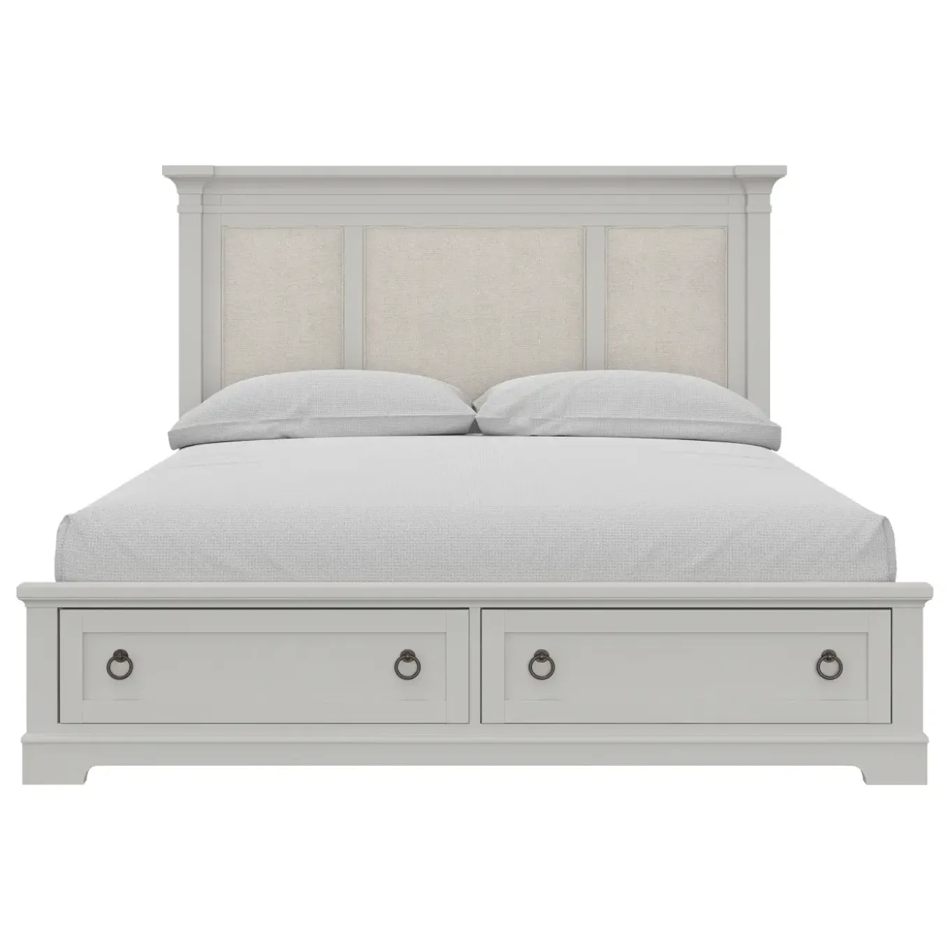 Newport California King Upholstered Storage Bed