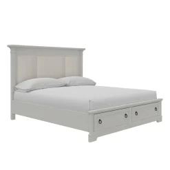 Newport California King Upholstered Storage Bed