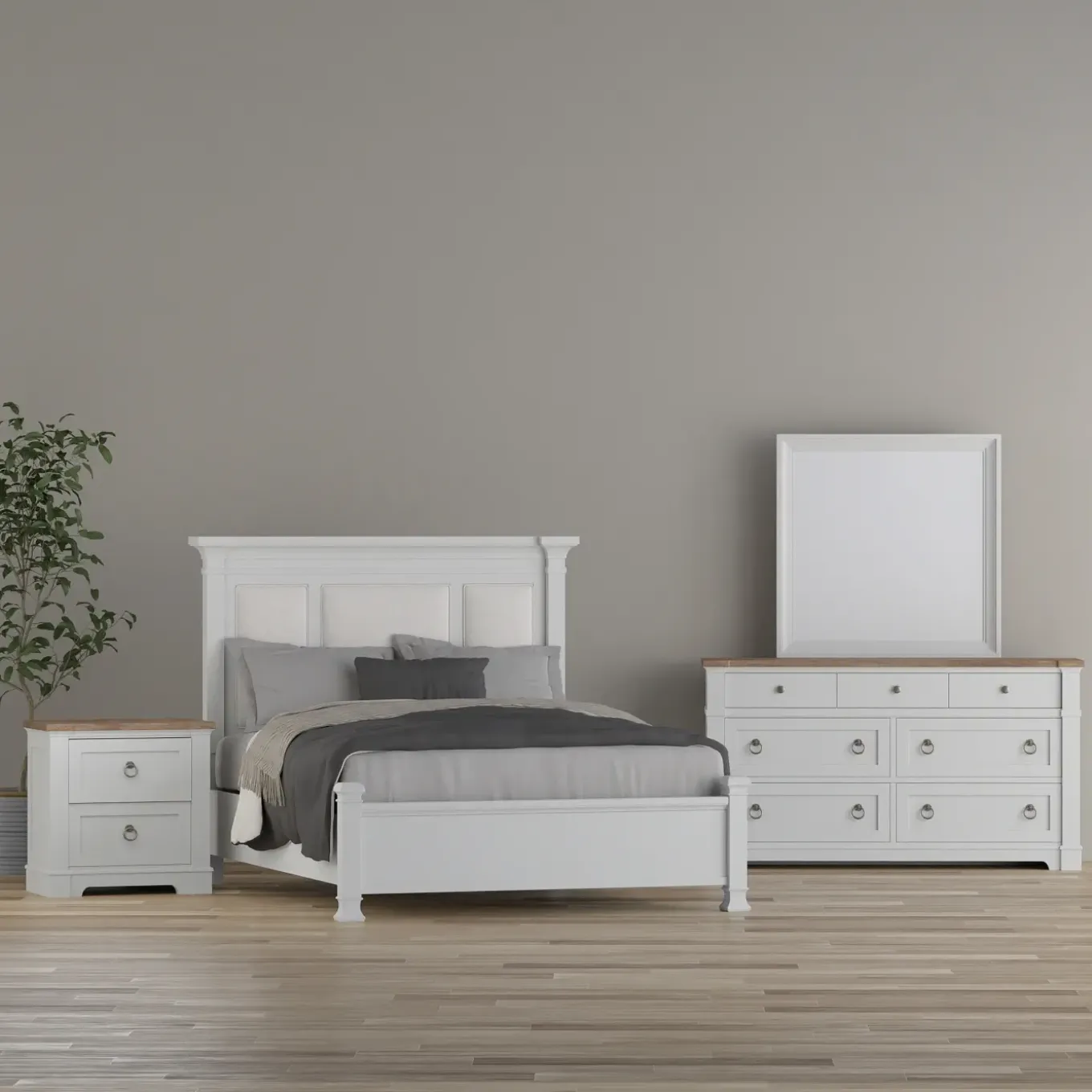 Newport Panel Bedroom Set