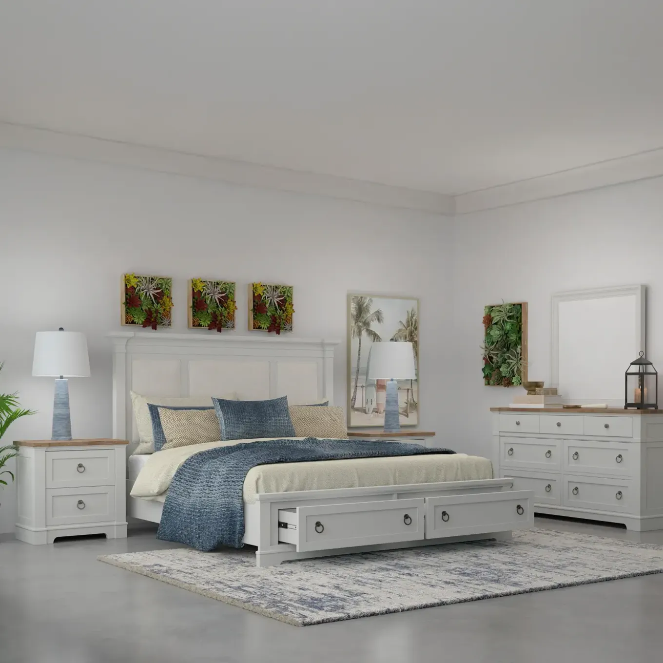 Newport Storage Bedroom Set