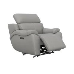 Nixon-New! Leather Power Recliner