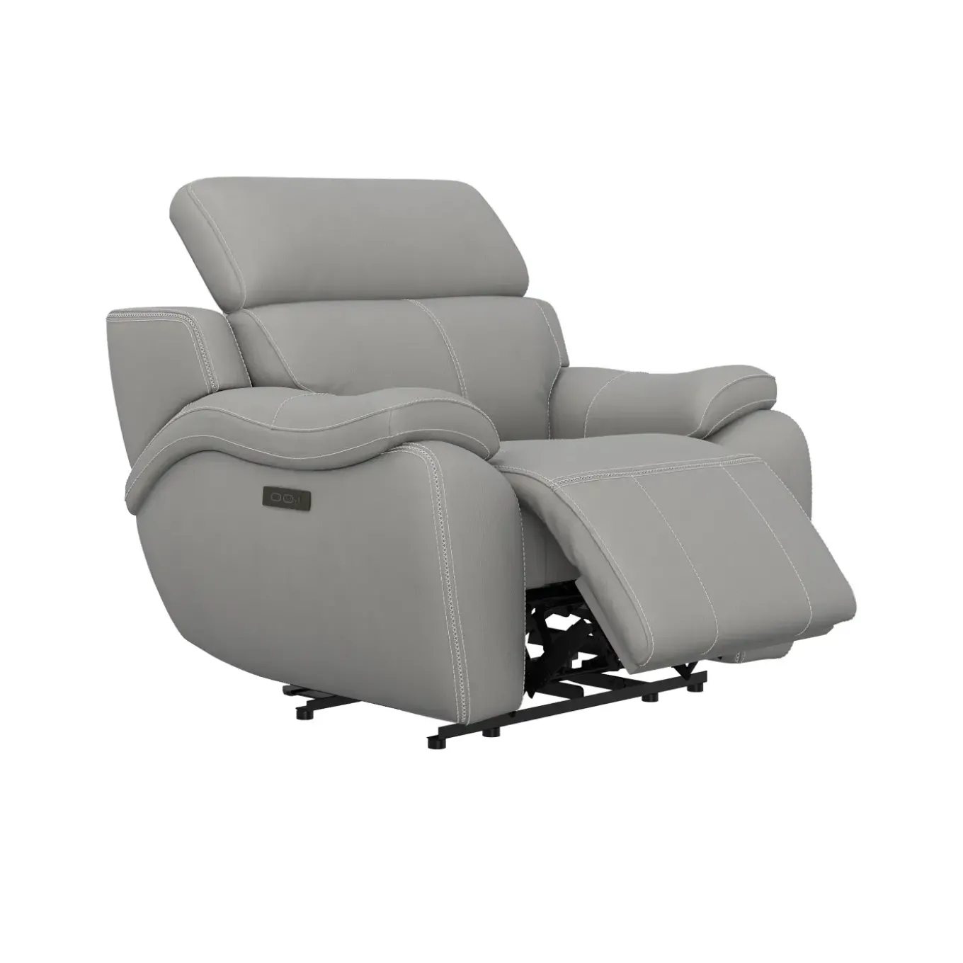Nixon-New! Leather Power Recliner