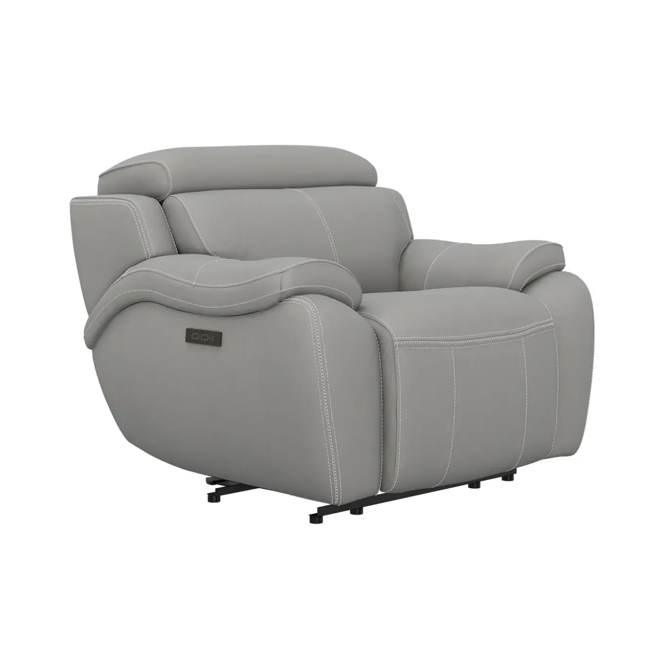Nixon-New! Leather Power Recliner