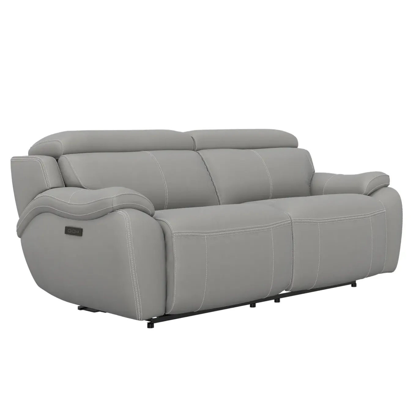 Nixon-New! Leather Power Sofa