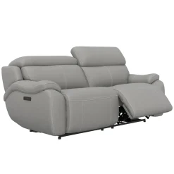 Nixon-New! Leather Power Sofa