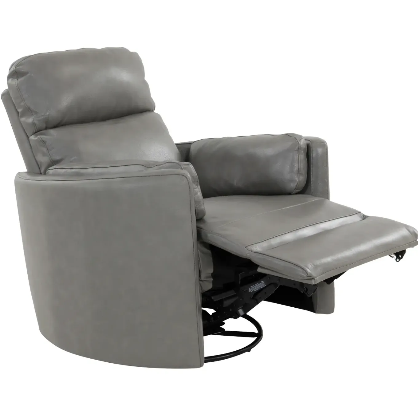 Oracle Leather 240-Degrees Swivel Glider Power Recliner