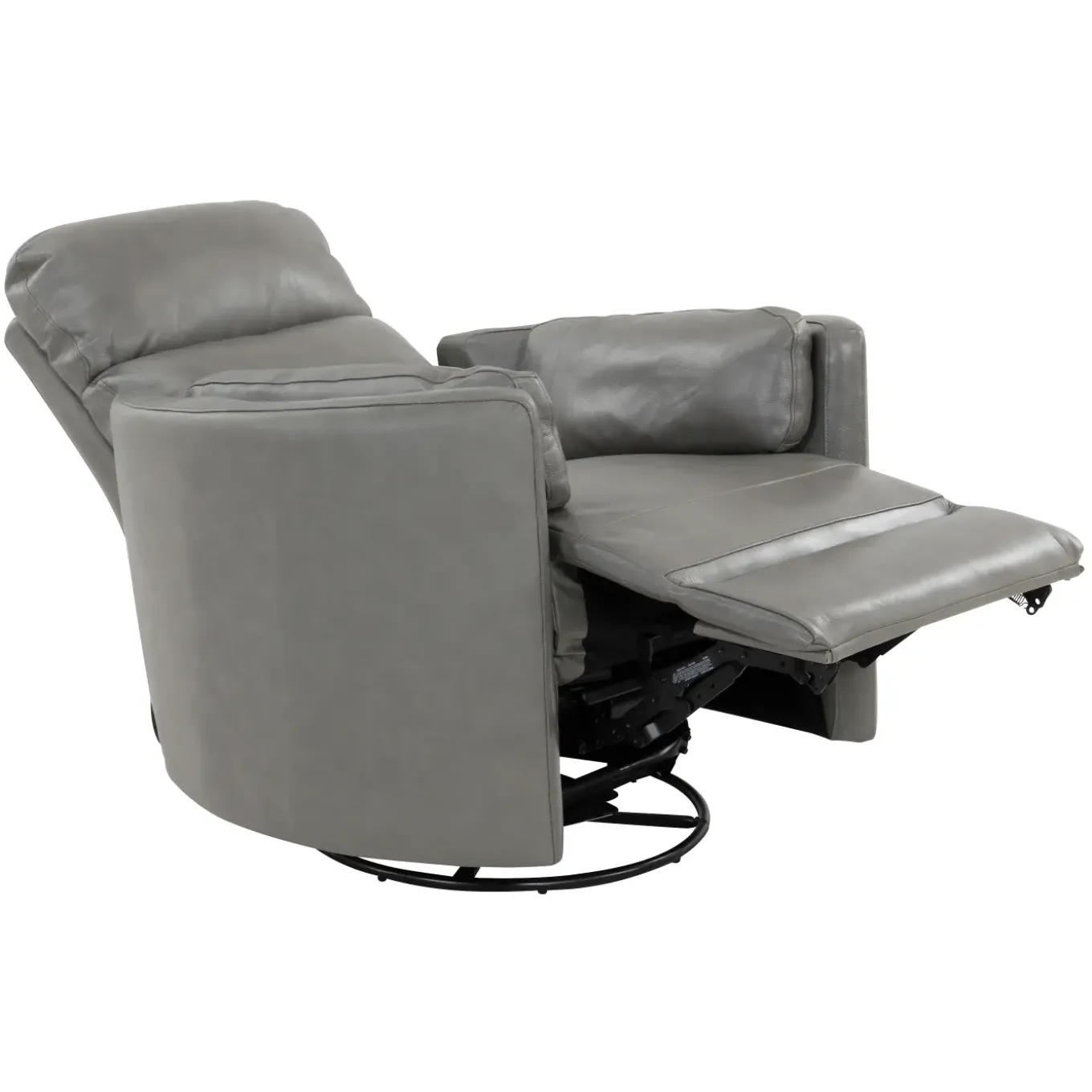 Oracle Leather 240-Degrees Swivel Glider Power Recliner