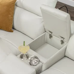 Orion Reclining Leather Living Room Set