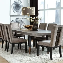 Paramount 5pc Dining Set: Extendable Table & 4 Chairs