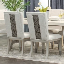 Paramount White Dining Set