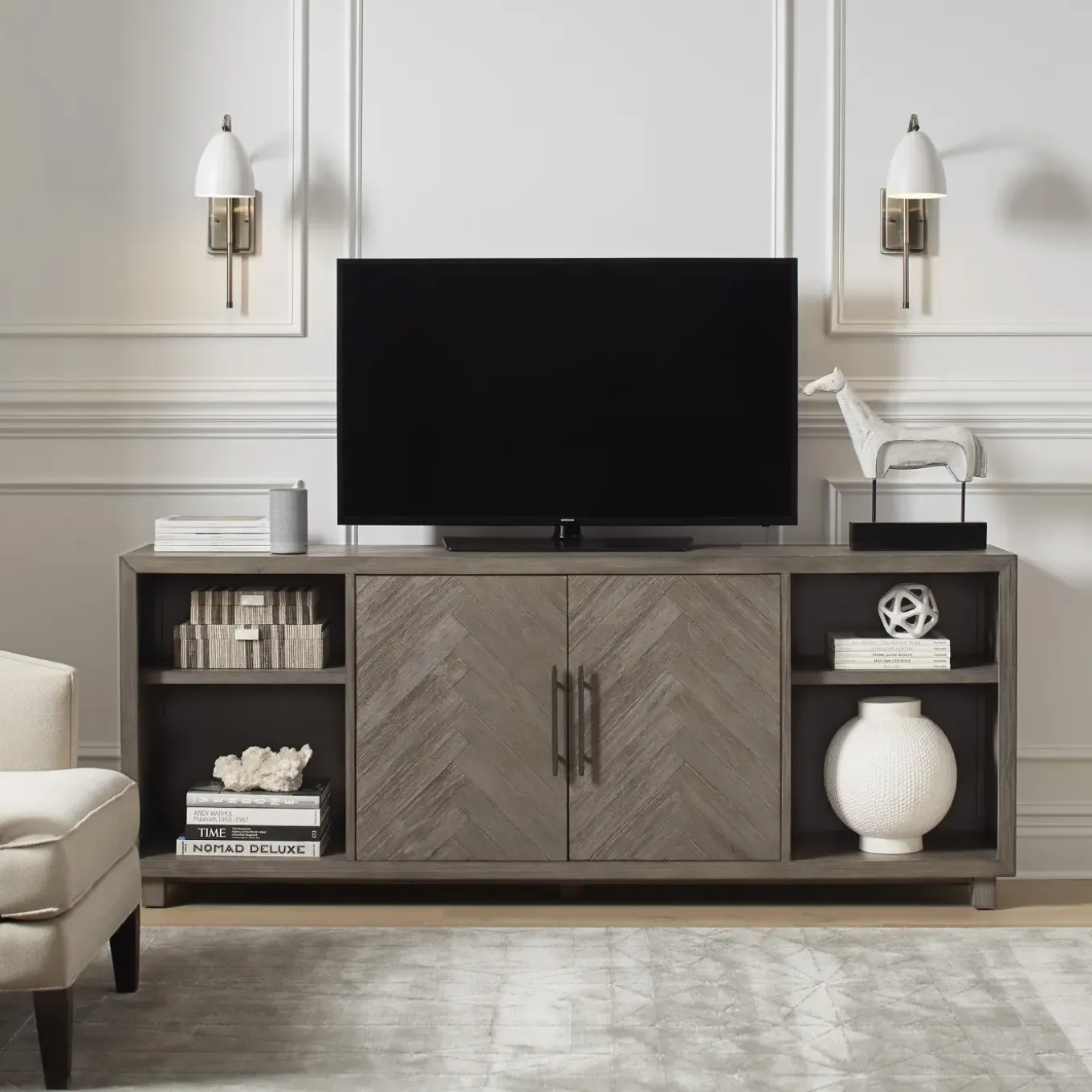 Pasadena 80" 2 Door Console