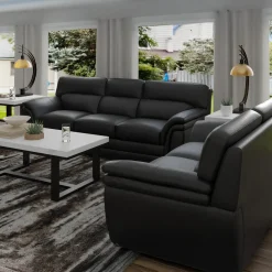 Paxton Black Living Room Set