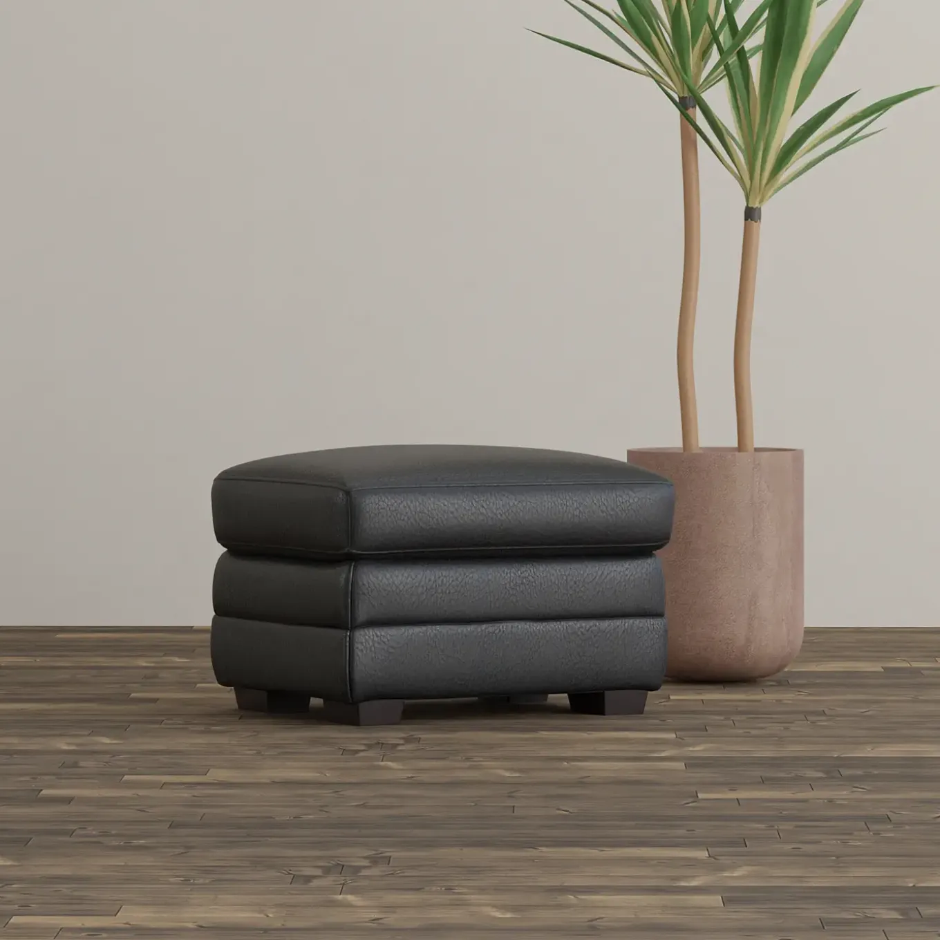 Paxton-New! Ottoman Black