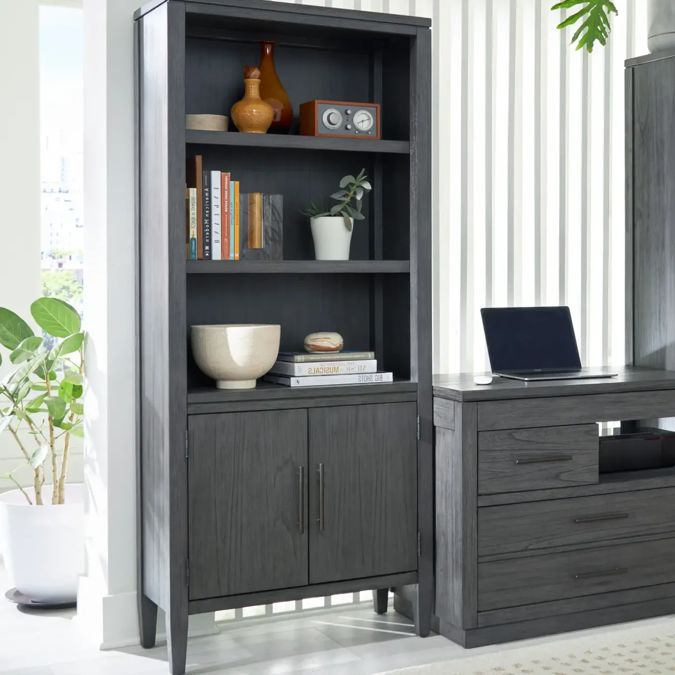 Presley Door Bookcase