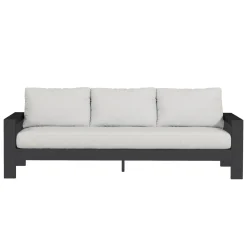 Queensland 3pc Outdoor Seating Set: Sofa & 2 Rocker Lounge Chairs