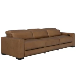 Radiance Power Leather Sofa