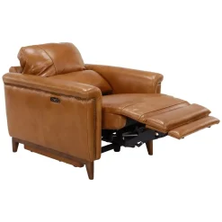 Remy Leather Power Recliner with Power Headrest