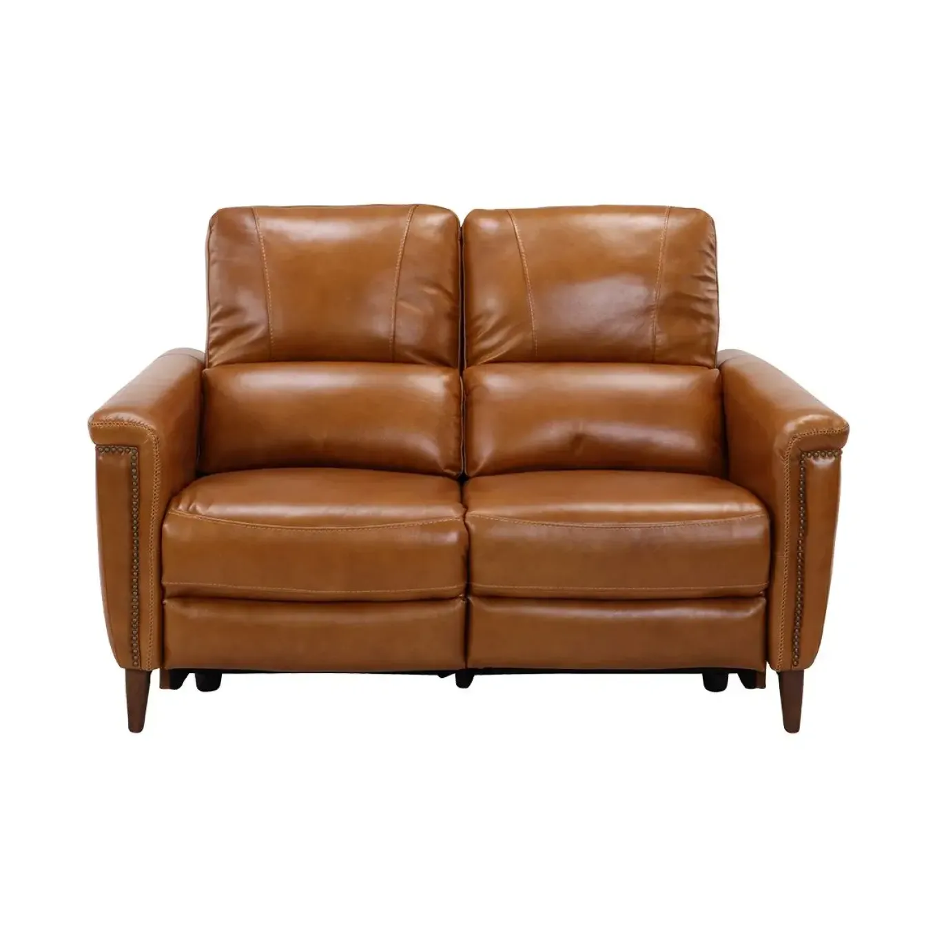 Remy Leather Power Reclining Loveseat with Power Headrests