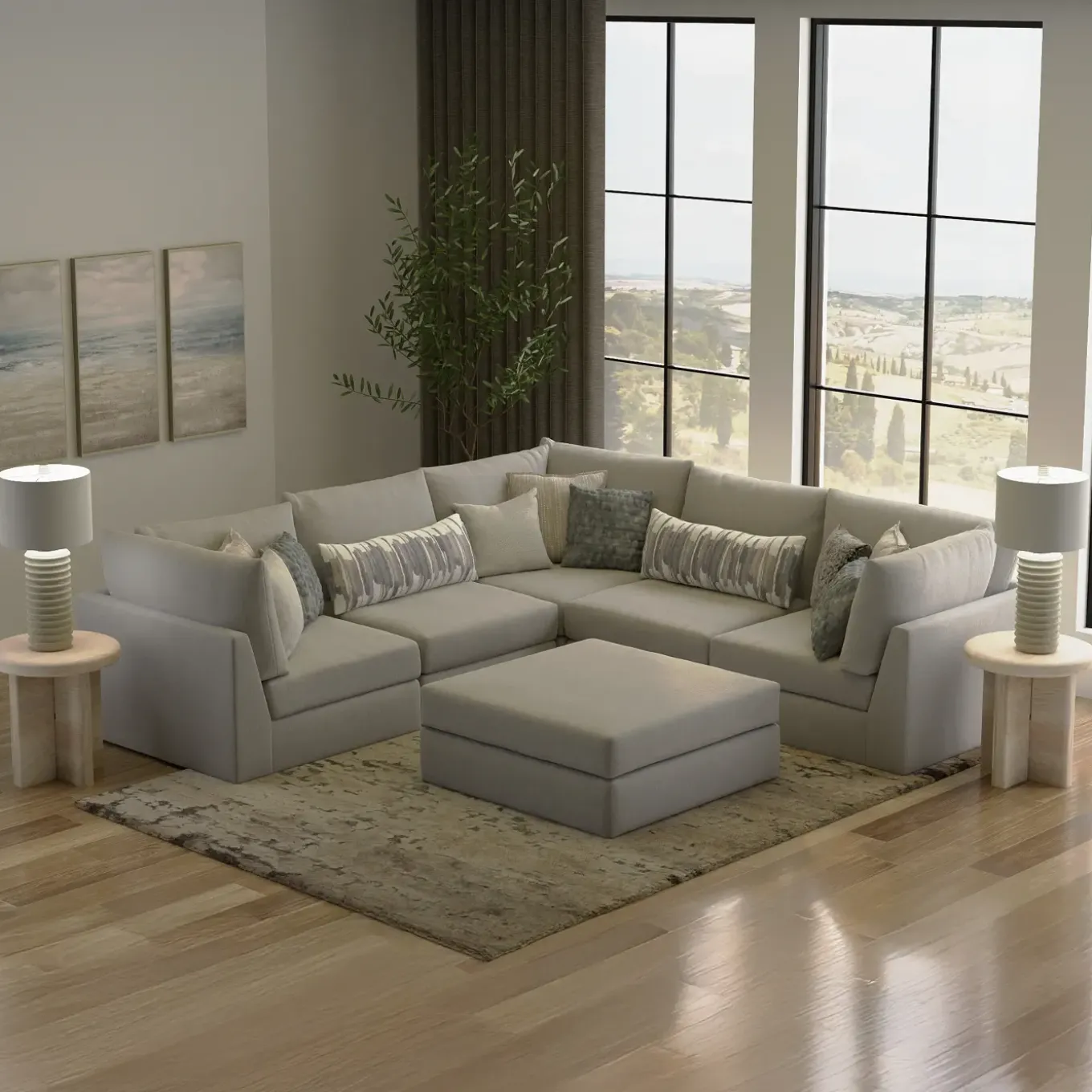 Riven Sectional