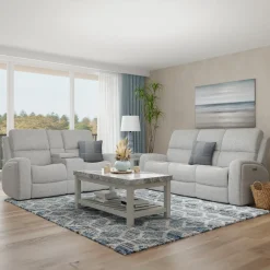 Riverdale Gray Reclining Living Room Set