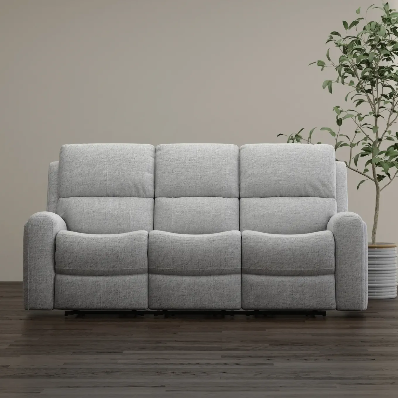 Riverdale Gray Reclining Living Room Set