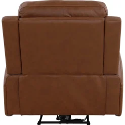 Riverdale Leather Power Recliner with Power Headrest and Power Lumbar