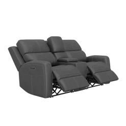 Riverdale Zero G Power Reclining Console Loveseat