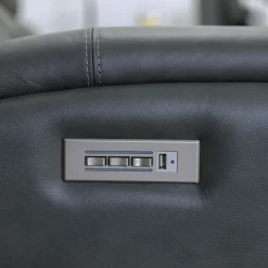 Riverdale Zero G Power Reclining Console Loveseat